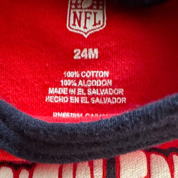 New England Patriots Baby Onesie - Picture 4 of 4